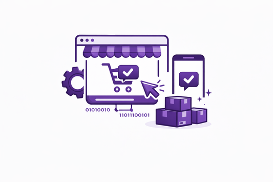 Custom eCommerce development dashboard showing revenue growth analytics for a Texas retail client by Kade Marketing Group