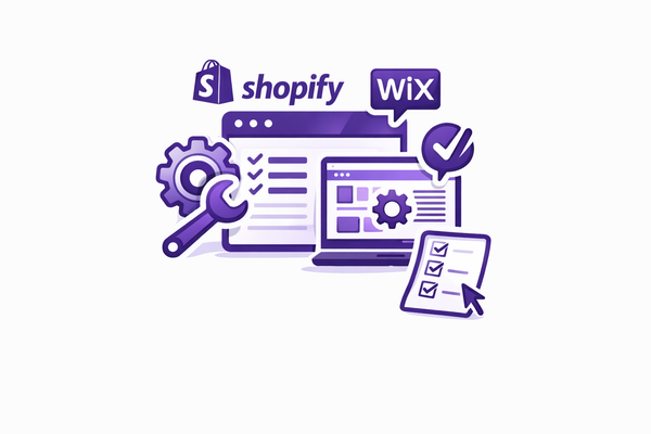 Shopify/ Wix Store Management Package